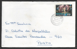 Portugal Lettre 1968 Cachet Santa Margarida Campo Militar Ribatejo Poste Militaire Military Mail Postmark - Marcophilie