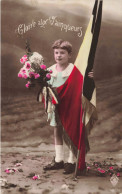 ENFANT - Gloire Aux Vainqueurs - Colorisé -  Carte Postale Ancienne - Portraits