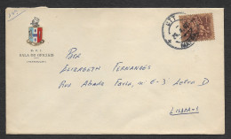 Portugal Lettre 1967 Escola Pratica De Infantaria Cachet Mafra École Infanterie Militaire Military Infantry School - Briefe U. Dokumente