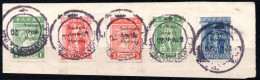 1885. GREECE. THRACE 1920 5 ST. ON PIECE C.T.O. GIUMULDJINA - Thracië