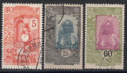 Cote Des Somalis Timbres-poste N°103, 105 & 112 Oblitérés TB Cote : 3€75 - Oblitérés