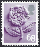 GREAT BRITAIN 2003 QEII 68p Deep Reddish Lilac & Silver SGEN16 FU - Inglaterra