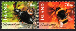 Iceland - 2004 - Insects - Mint Stamp Set - Ongebruikt