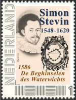 STEVIN, S. - Mathematician, Physicist And Engineer - Hydrostatic, Physics - Individual Stamp - Autres & Non Classés