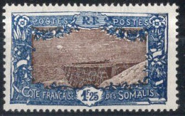 Cote Des Somalis Timbre-poste N°134A* Neuf Charnière TB Cote : 15€00 - Unused Stamps