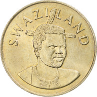 Eswatini, King Msawati III, 5 Emalangeni, 1999, British Royal Mint, Laiton, SPL - Swaziland