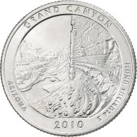 États-Unis, Quarter, 2010, U.S. Mint, Cupronickel Plaqué Cuivre, SPL, KM:472 - Other & Unclassified