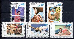 CUBA 1995, Yv. 3422/7, XIIe Jeux Panaméricains, 5 Valeurs Oblitérés / Used. R839 - Used Stamps