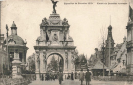 BELGIQUE - Exposition Universelle De Bruxelles 1910 - Entrée De Bruxelles Kermesse - Carte Postale Ancienne - Mostre Universali