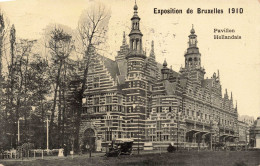 BELGIQUE - Exposition Universelle De Bruxelles 1910 - Pavillon Hollandais - Carte Postale Ancienne - Wereldtentoonstellingen