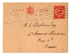 TB 4392 - 1920 - Entier Postal - Commercial Card - KEELEY Silver Mines Limited LONDON - Thomas MALLINSON Secretary - Entiers Postaux