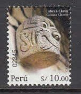 2019  Peru Clava Culture Definitive Complete Set Of 1 MNH - Peru
