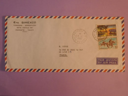 DB23 POLYNESIE   BELLE BELLE LETTRE   1969 PAPEETE A LYON  FRANCE +AFFR INTERESSANT++ - Storia Postale