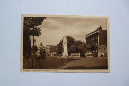 LONDON  -  WHITEHALL And The Cenotaph     - ( Sur Papier Fin )  -   ANGLETERRE - Whitehall