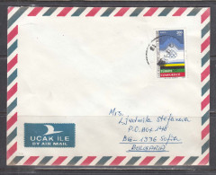 Turkey 1987/9 - International Olympic Committee Assembly, Istanbul, Mi-Nr. 2779, Letter Travel To Sofia - Briefe U. Dokumente