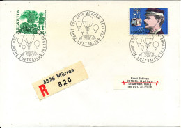 Switzerland Registered Cover 200 Years With Balloonflight Mürren 18-6-1983 - Other (Air)