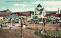 BELGIQUE - Exposition De Bruxelles 1910 - La Section Allemande - Carte Postale Ancienne - Exposiciones Universales