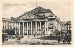 BELGIQUE - Bruxelles - Théâtre De La Monnaie - Carte Postale Ancienne - Squares