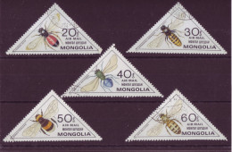 Asie - Mongolie - Insectes - 5 Timbres Différents - 5348 - Mongolië