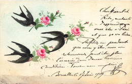 ANIMAUX & FAUNE - Oiseaux - Hirondelle - Carte Postale Ancienne - Oiseaux