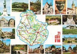 FRANCE - Côte D'or - Multivues - Colorisé - Carte Postale Ancienne - Sonstige & Ohne Zuordnung