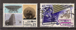 España U 3116/3117 (o) Europa. 1991 - Oblitérés