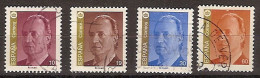 España U 3378/3381 (o) Básica. Rey. 1995 - Used Stamps
