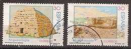 España U 3448/3449 (o) Arqueologia. 1996 - Gebruikt