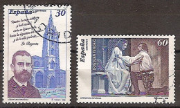 España U 3456/3457 (o) Personajes. Leteratura. 1996 - Used Stamps