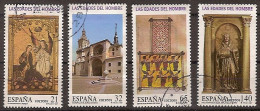 España U 3494a/3494d (o) SH. Edades Del Hombre. 1997 - Usados