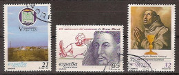 España U 3505/3507 (o) Efemérides. 1997 - Oblitérés