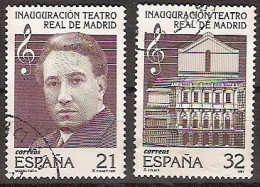 España U 3514/3515 (o) Teatro Real. 1997 - Used Stamps