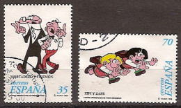 España U 3531/3532 (o) Comics. 1998 - Used Stamps