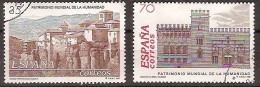 España U 3558/3559 (o) Patrimonio. 1998 - Oblitérés