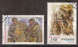 España U 3656/3657 (o) Pintura. Vela Zanetti. 1999 - Used Stamps