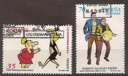 España U 3712/3713 (o) Comics. 2000 - Used Stamps