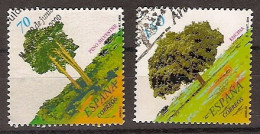 España U 3717/3718 (o) Flora. Arboles. 2000 - Used Stamps