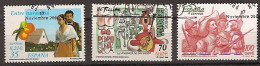 España U 3772/3774 (o) Personajes. Literatura. 2000 - Used Stamps