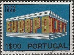 PORTUGAL 1969 Europa - 1e - Colonnade FU - Usado