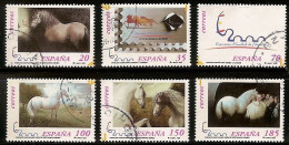 España U 3679/3684 (o) SH. Caballos. 1999 - Used Stamps