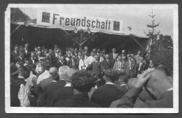 BEBRA Germany - D.A.S. Freundschaft, Deutscher Arbeiter Sangerbund Real Photo PC, Year 1928 - Bebra