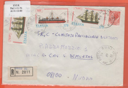 ITALIA - Storia Postale Repubblica - 1979 - 170 Navi, 3ª Emissione; Corazzata "Dandolo" + 2x 170 Navi, 3ª Emissione; Nav - 1971-80: Marcophilia