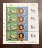 P) 2022 ARGENTINA, BIRDS 100TH ANNIVERSARY OF DIPLOMATIC RELATIONS WITH POLAND, BLOCK OF 4, MNH - Altri & Non Classificati