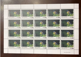 P) 2023 ARGENTINA, PATAGONIA BIRD, ENDEMIC SPECIES, FULL SHEET, MNH - Andere & Zonder Classificatie