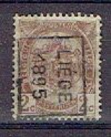 Préo - Voorafgestempelde Zegels 37 B - Liège 1895 -Timbre N°55 - Roller Precancels 1894-99