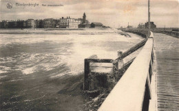 BELGIQUE - Blankenberghe - Mer Mouvementée - Carte Postale Ancienne - Blankenberge