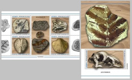 Guinea  2023 Fossils. (202) OFFICIAL ISSUE - Fossils
