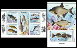 Guinea  2023 Fishes. (211) OFFICIAL ISSUE - Fishes