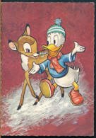 °°° 30533 - DISNEY - PAPERINO E BAMBI - 1964°°° - Disneyworld