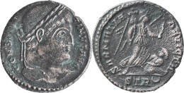 ROME - Centenionalis - CONSTANTIN I LE GRAND - 323-324 AD - SARMATIA DEVICTA - Trèves - RIS.435 - 14-200 - The Christian Empire (307 AD To 363 AD)